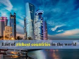 Top richest countries