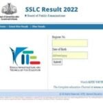 SSLC Result 2024 date